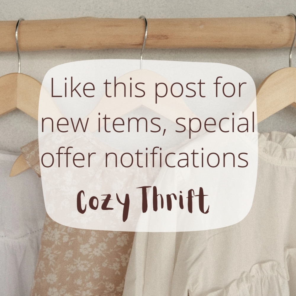 🌼 Get in the list! Like this listing and get shop updates and sales.